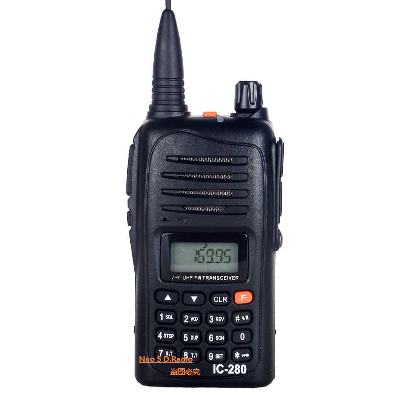 Ic-280 Walkie-Talkie 240-260Mhz Outdoor FM Handheld Radio for Civilian Use, Construction Sites, Hotels, and Service Industries