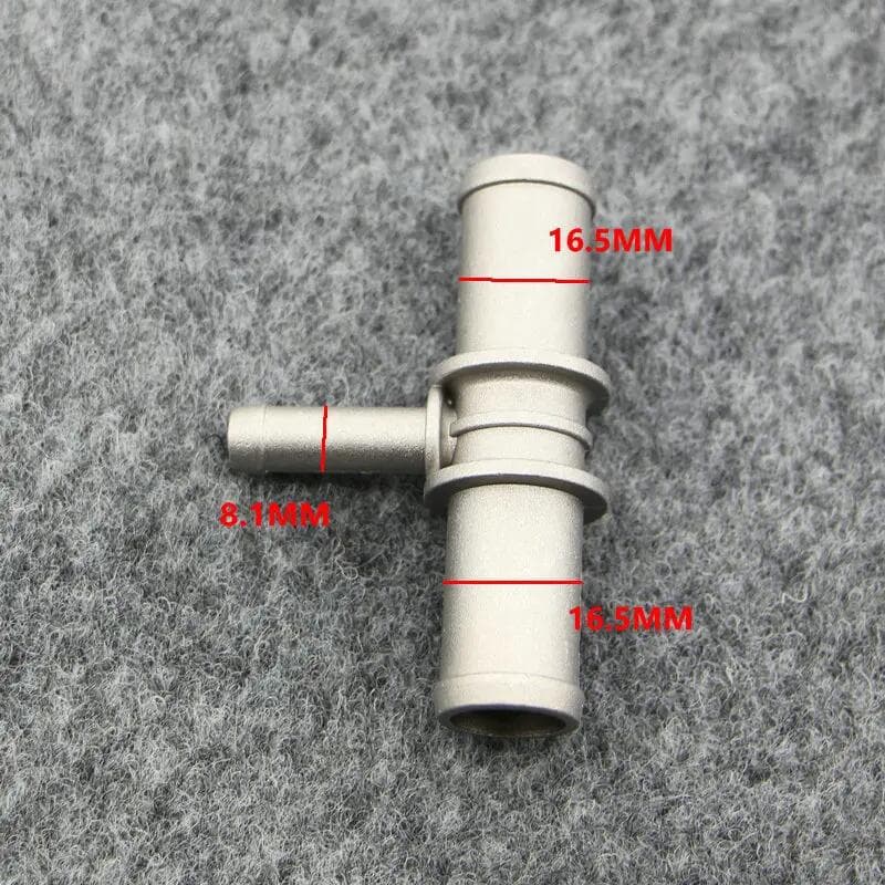 Aluminum Heater Hose Connector T-Fitting for Polo Bora Golf 4 MK4 Jetta