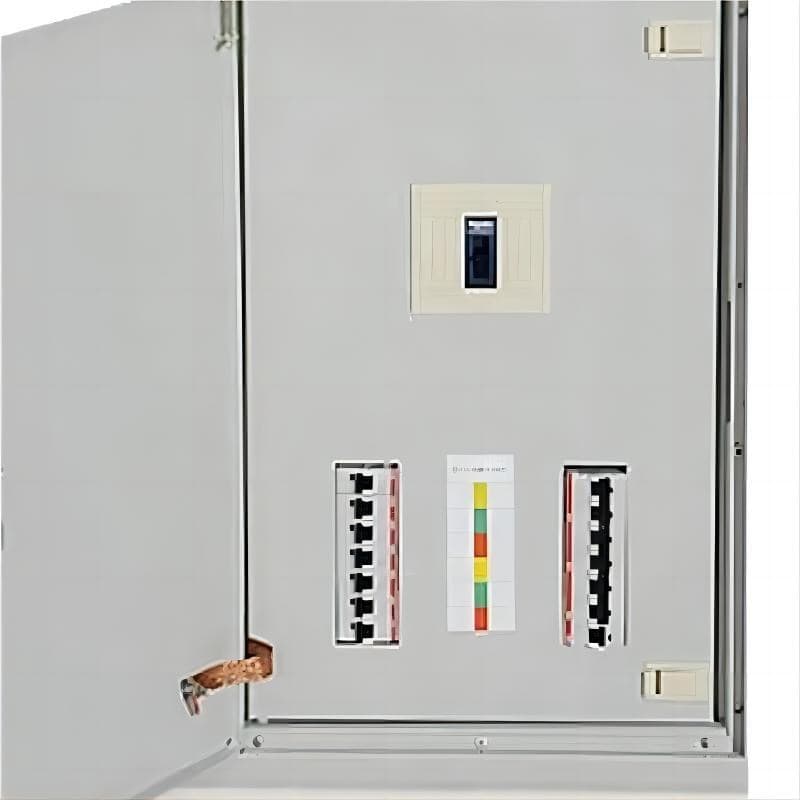 Rib-type distribution box, outlet distribution panel, double-door power box, rib-type MCB distribution box, micro-break rib box