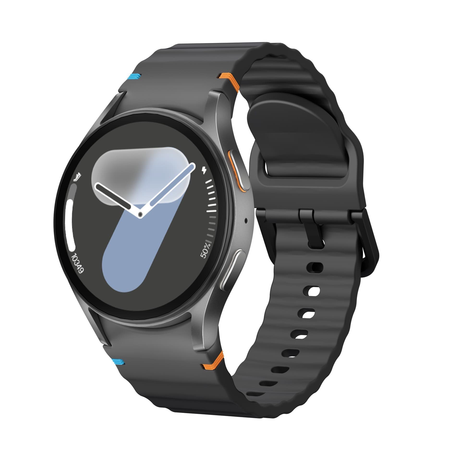 Hdwatch7 Mini Smart Watch 1.3inch Amoled Screen Bluetooth Call Heart Rate Monitoring Outdoor Watch