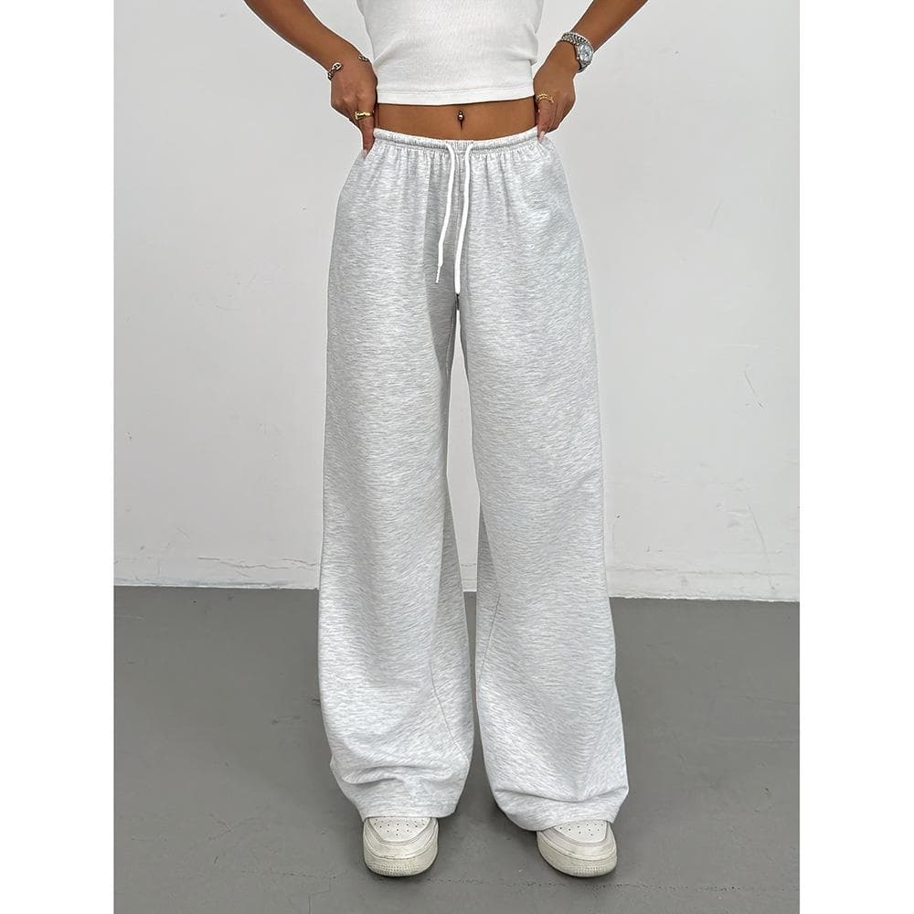 Factory Direct Sales Wholesale Cross-Border Foreign Trade European and American Trendy Brand Casual Pants Sports Sweatpants Loose Trendy Versatile Long Pants