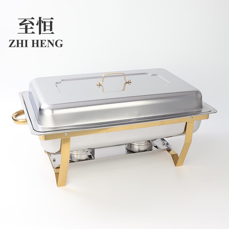 Amazon stainless steel buffet stove rectangular uncovered alcohol stove restaurant hotel Buffy stove alcohol insulation stove