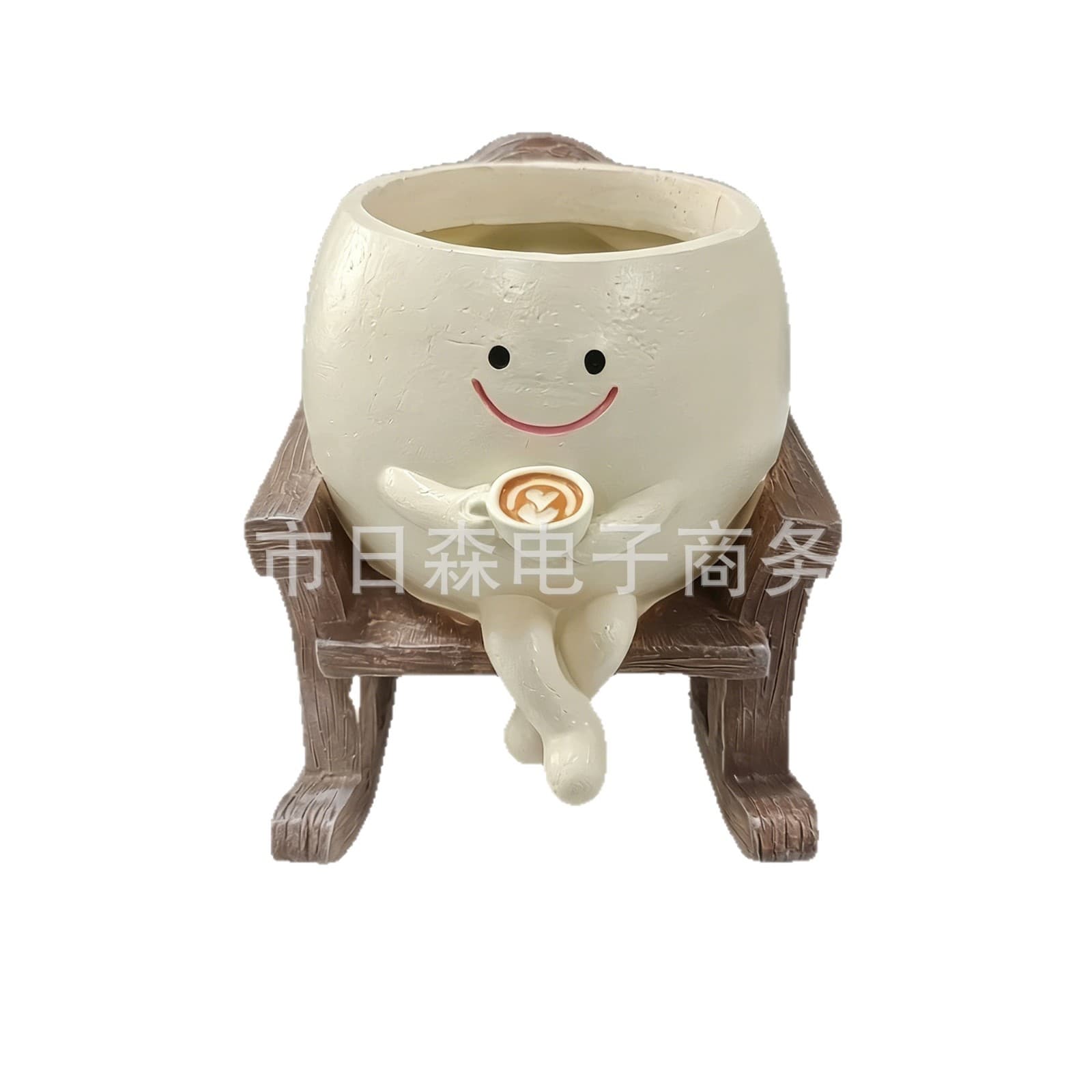 Cross-border Hot-selling Resin Craft Decorative Flower Pot | Store Treasure Succulent-specific Garden Decoration Office Desk Vase