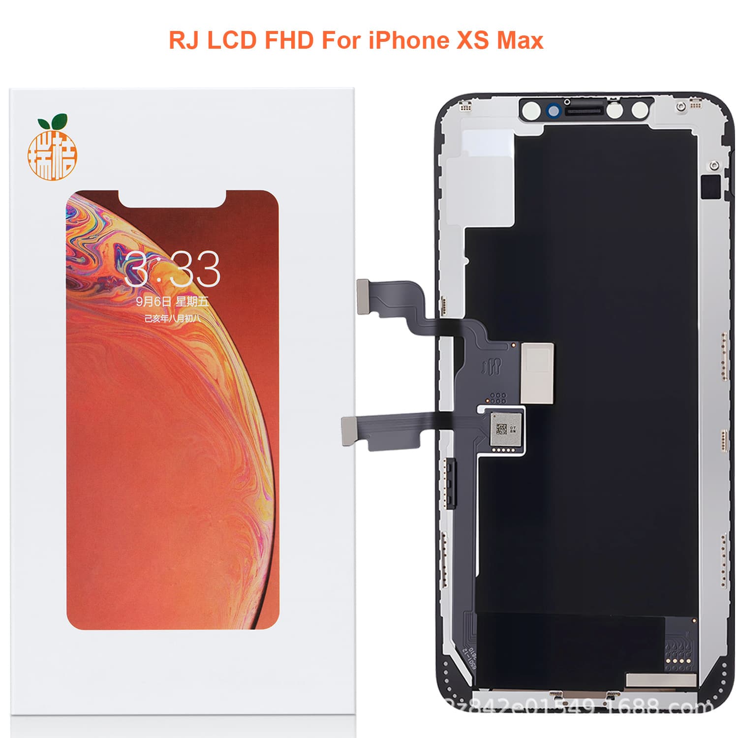 Rj Ruiju Apple X XS Xr XS Max After-Sales Screen Replacement Parts for Apple X XS Xr XS Max Universal Use