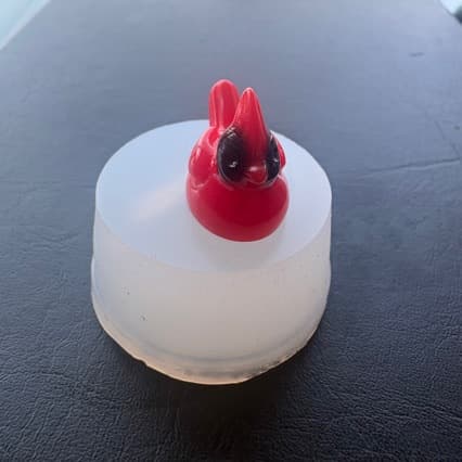 Resin Mold Mini Cute Little Red Bird DIY Epoxy UV Resin Jewelry Pendant Handmade Casting Mold
