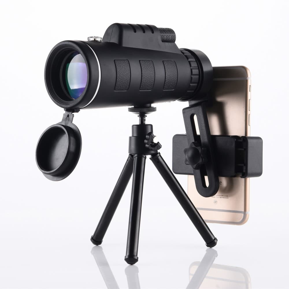 Cross-border 40X60 Monocular Telescope for Astronomy, High-Definition Fishing, Bird Watching, Night Vision, Magnifying Telescope