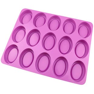 DIY Silicone 6-Cavity Bee Round Cake Mold, Ice Cube Tray, Pudding, Jelly, Dessert Mold, Soap Mold