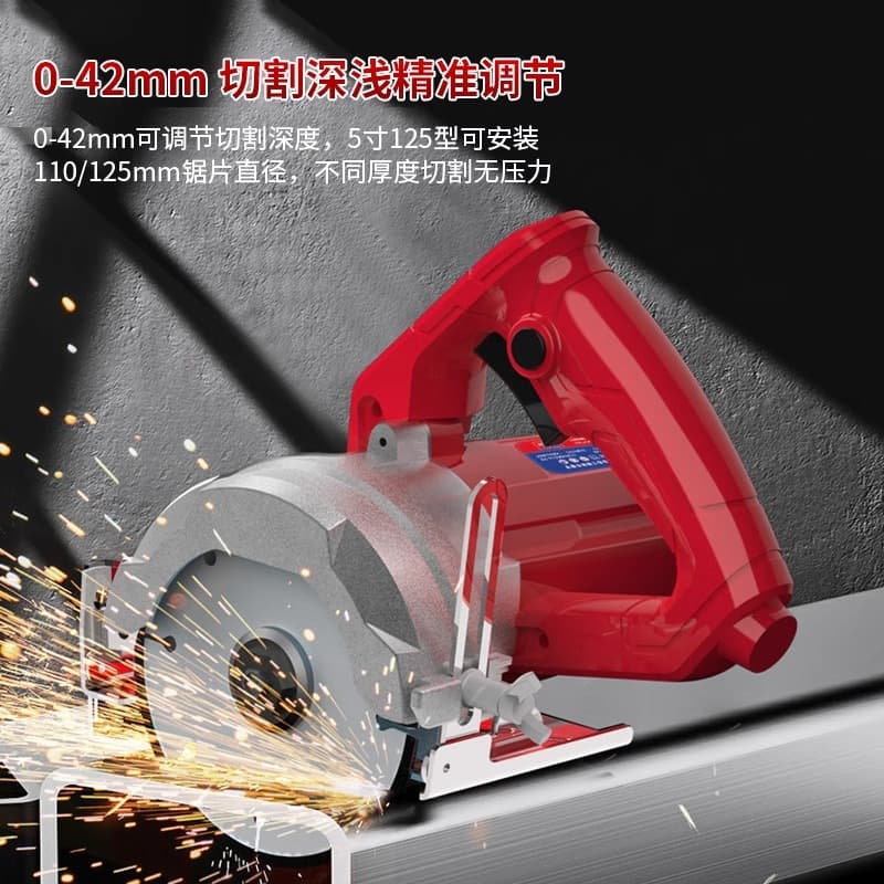 Industrial Grade Cutter Super High Power Household Portable Stone Tile Grooving Machine Marble Cutter Concrete