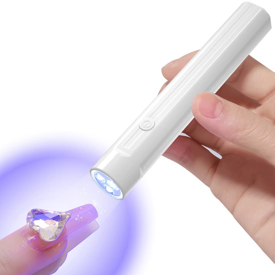 Portable Handheld Manicure LED Lamp Mini Phototherapy Nail Art Lamp Easy to Plug in Compact Size Nail Care Equipment for Beauty Enthusiasts