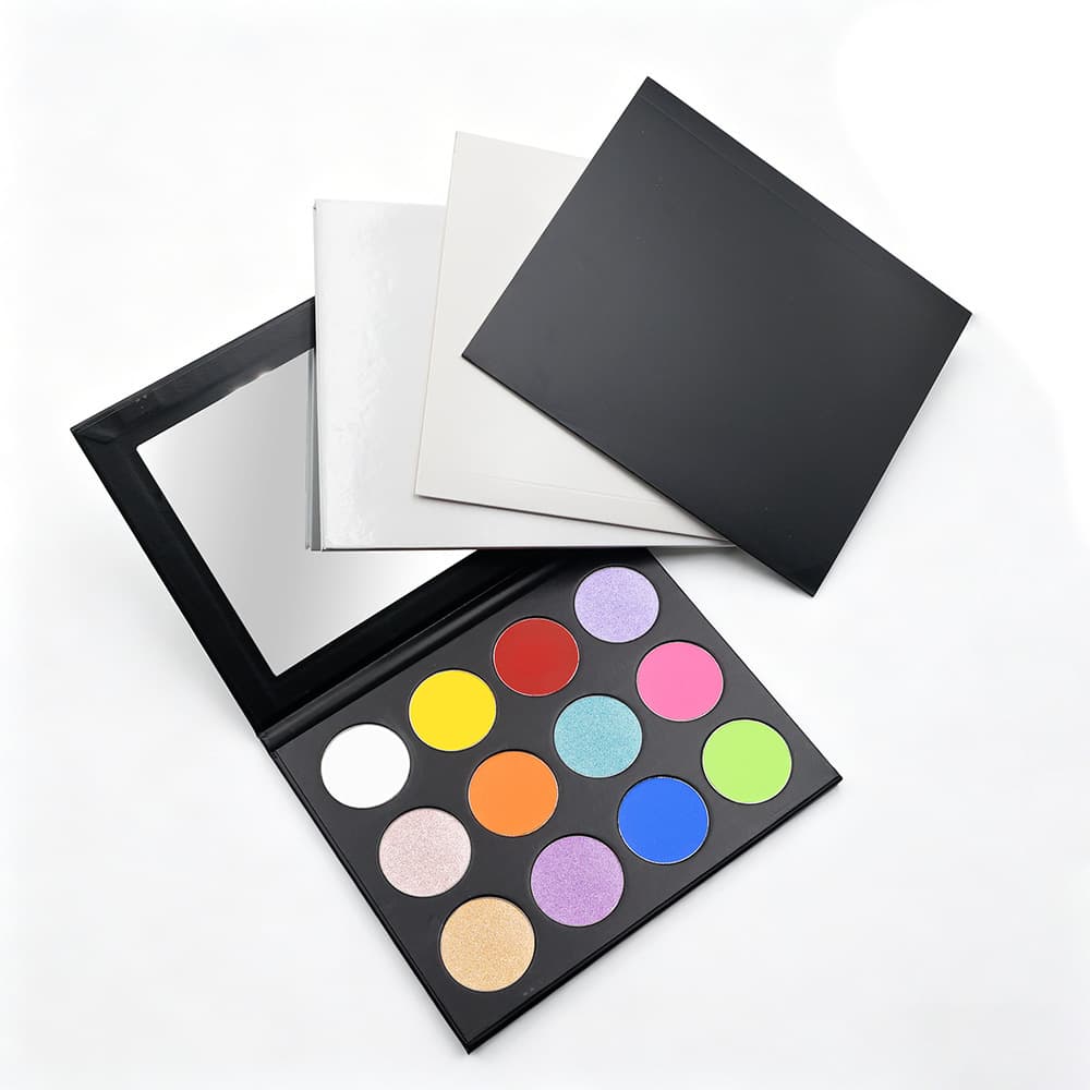 36mm Eyeshadow Palette 12-Pan DIY No Logo Export Eyeshadow Palette Shimmer Matte Glitter
