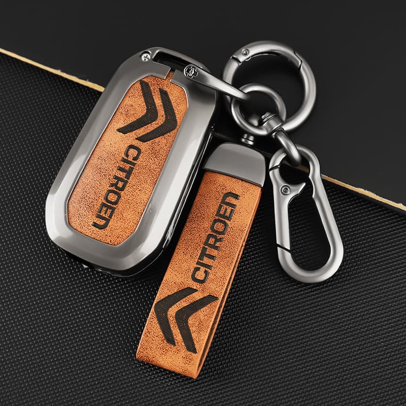 Premium Car Key Case For Snow Leopard C3XR High End C4L Celestial C5 C4 Sunny Love C6 Protective Shell Buckle Automobile Accessories