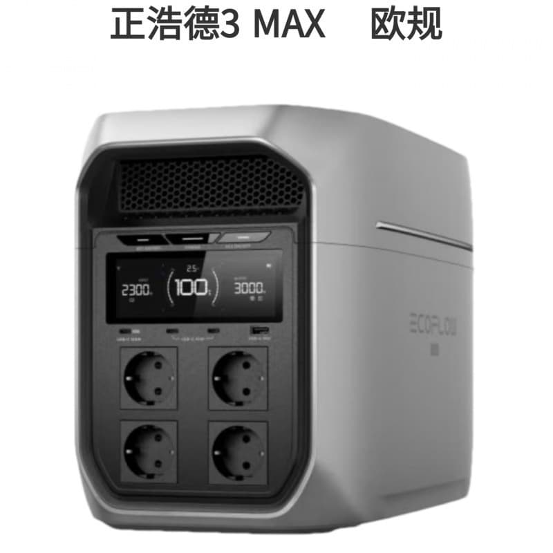 99 EcoFlow Delta Series EU Plug Portable Power Station 2048Wh Car Camping 3000W Limited Stock