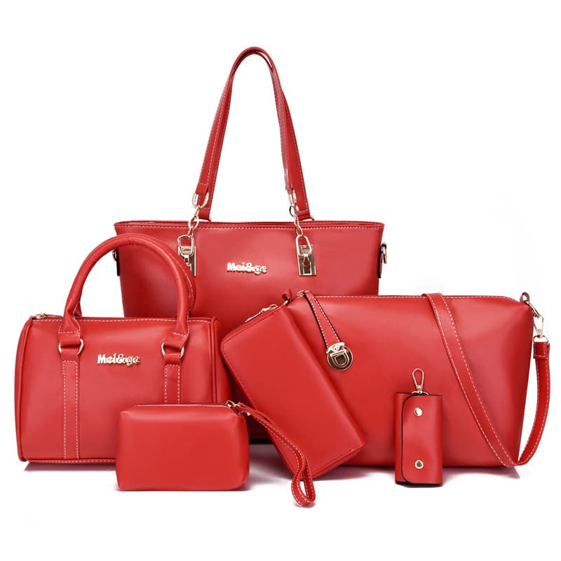 Foreign Trade Women's Bag 2022 Autumn New Style Mother-Daughter Multi-Piece Set Women's Bag Fashion Large Capacity Ladies Shoulder Handbag