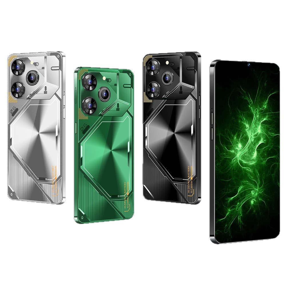Cross-border Pova6Pro Android Smartphone 7.3-inch Large Screen Phone Overseas E-commerce TK AliExpress Dropshipping