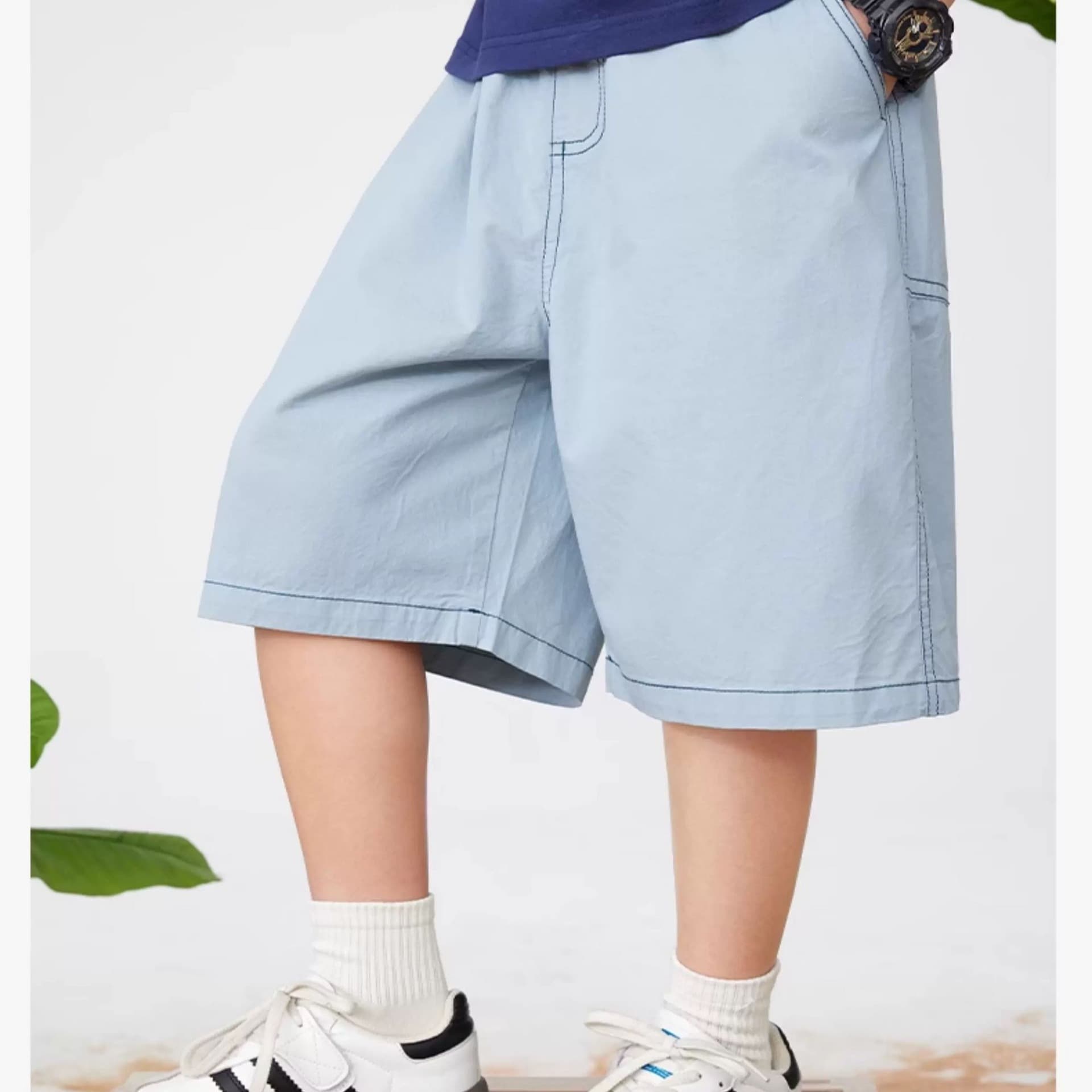 Youyou Boys' Cargo Shorts Summer Children's Casual Shorts New Style Breathable Pants
