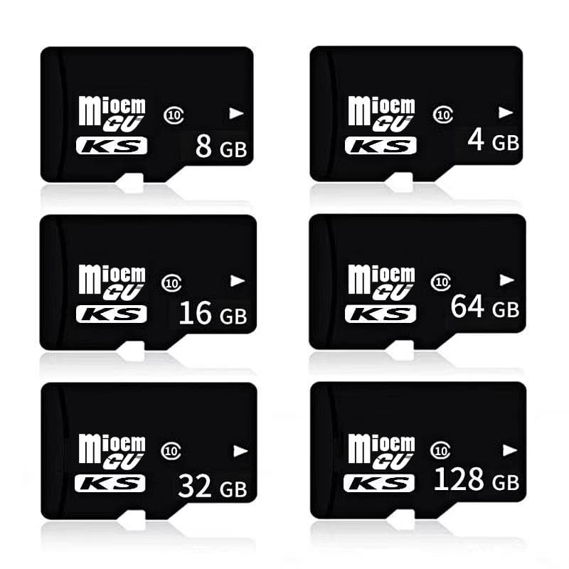 Factory wholesale 8GB memory cards, 16GB mobile phone storage cards, 32GB TF cards, 64GB dashcam and surveillance camera cards, 4GB.