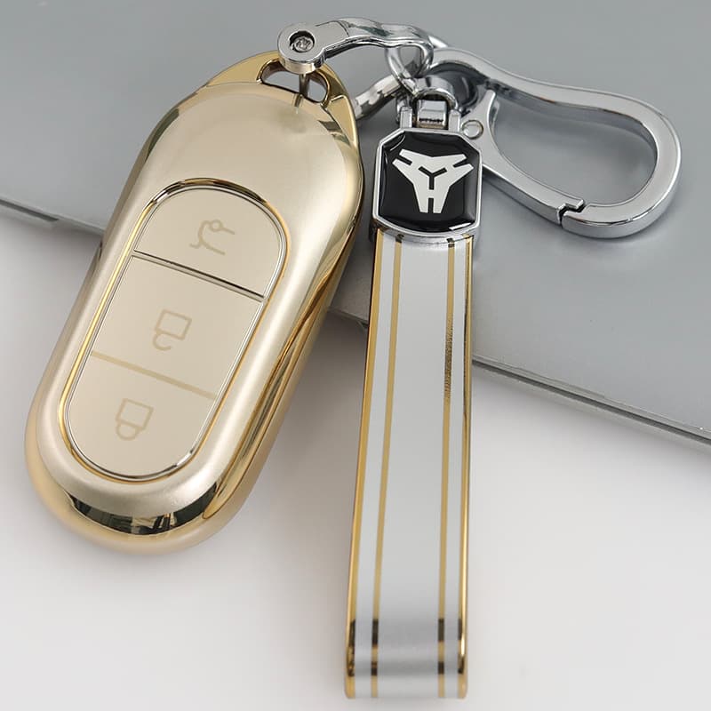 Quicksand popular model suitable for Leapmoon c11 car key cover T03 protective shell C01 buckle Leapmoon S01 key bag