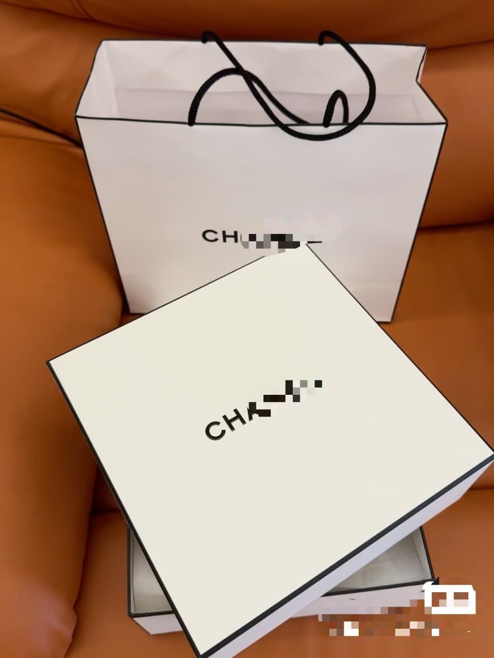 CH Camellia Facial Cleanser Skin Care Product Gift Box Gift Bag Xiangjia Counter Genuine Purchasing Gift Box Skin Care Product Gift Box