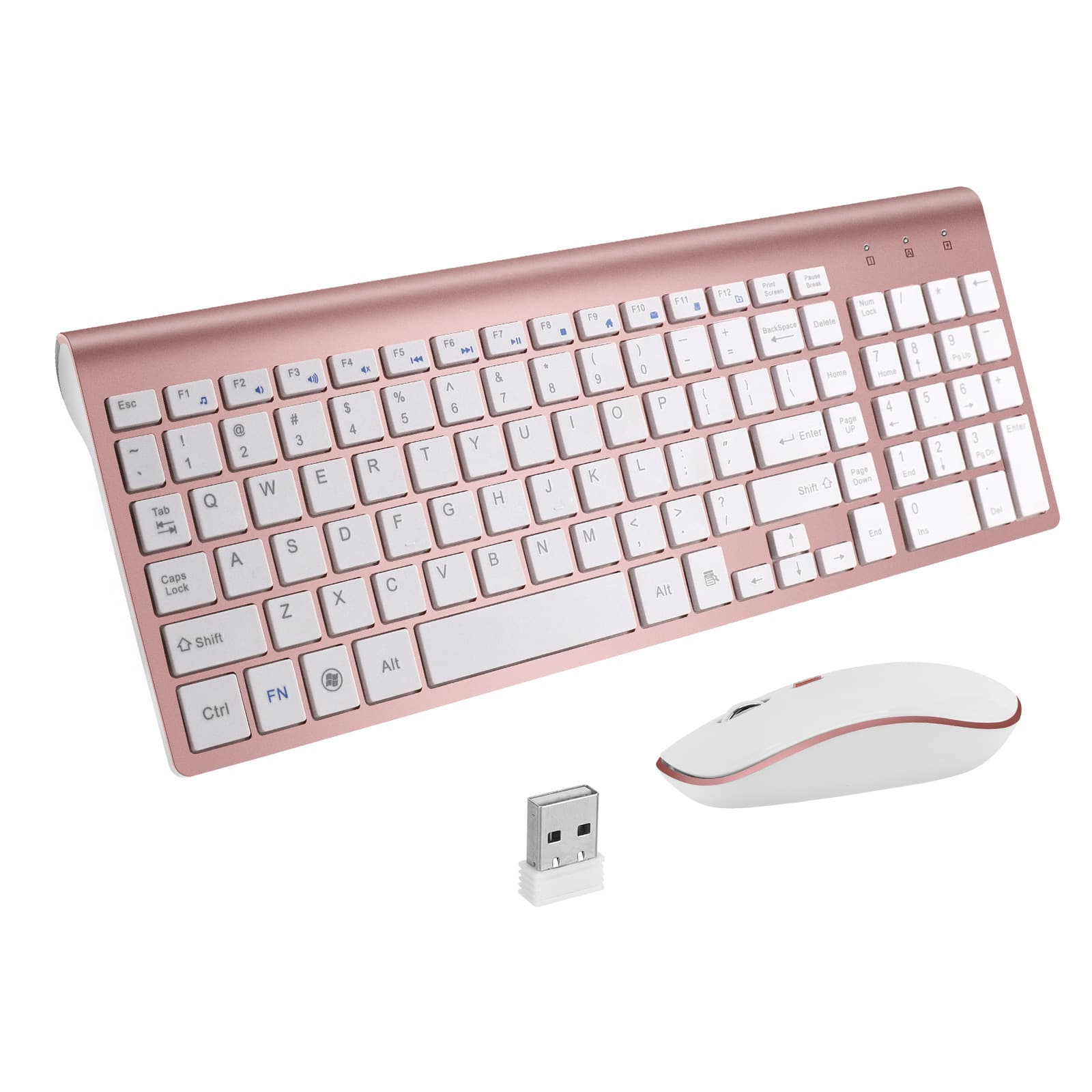 Wireless Keyboard Mouse Set Miniature Key Mouse Combo from Mainland China Suitable for Computer And Office Use