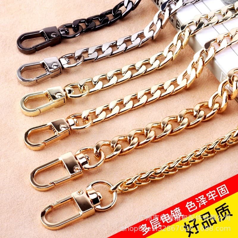 mk bag chain accessories armpit bag modification chain nk chain crossbody lantern chain strap replacement high-end metal grinding chain