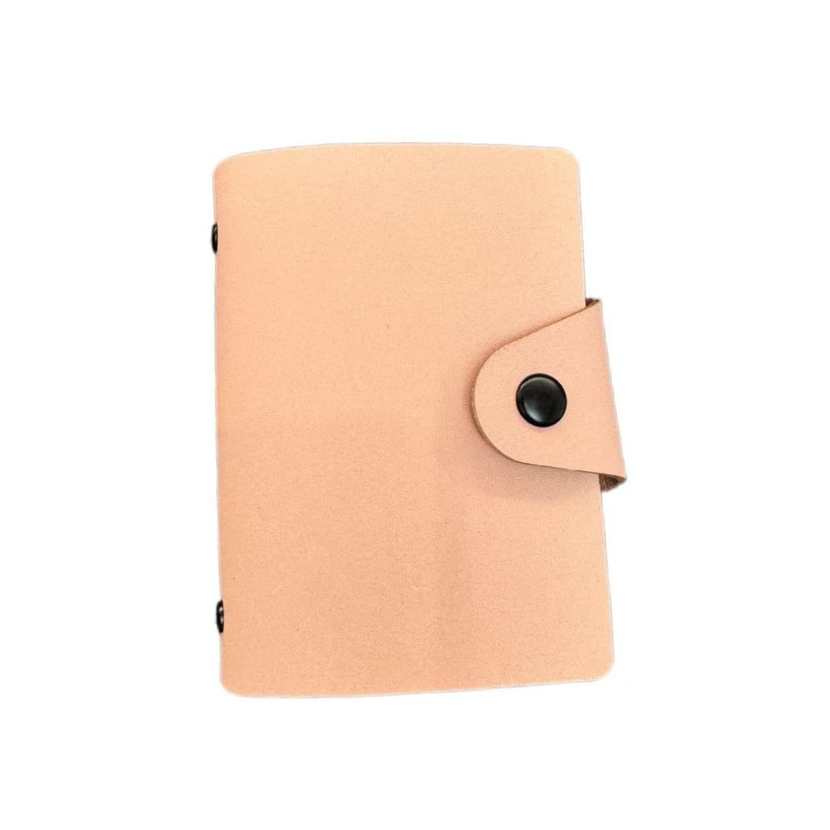 New Genuine Leather Card Holder, Three Colors Available, Transparent Multi-Slot Large Capacity Design, Anti-Demagnetization Material, Portable Access Card Holder