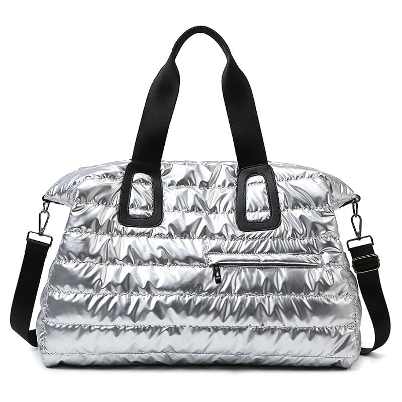 Women's Fitness Bag Separate Wet and Dry Waterproof Swimming Bag Yoga Handheld Single Shoulder Travel Luggage Oxford Cloth Ultra-light Wear-resistant Breathable