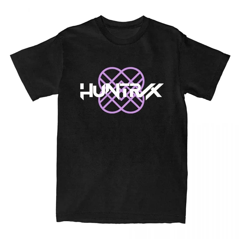Long-term stock [Ouma Cotton T] 2026 Movie KPop Devil Hunter T-Shirt Summer Cotton Short Sleeve T-Shirt Men
