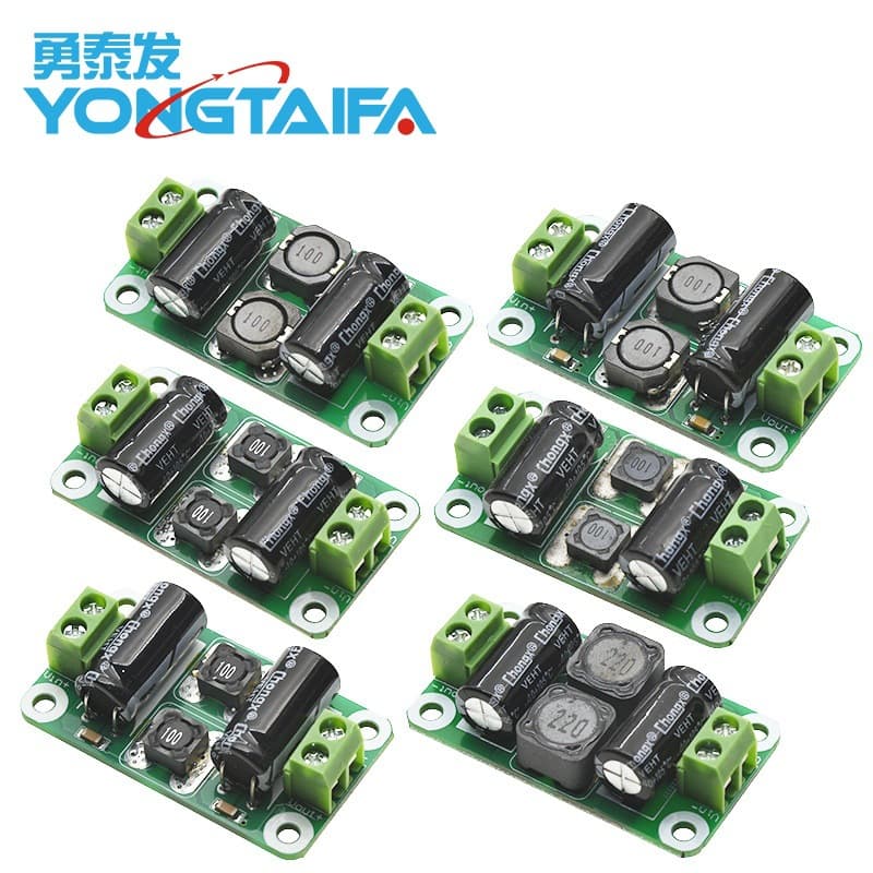 DC Power Filter Board Class D Amplifier Interference Suppression Board Car Power Filter Board Power EMI Suppression