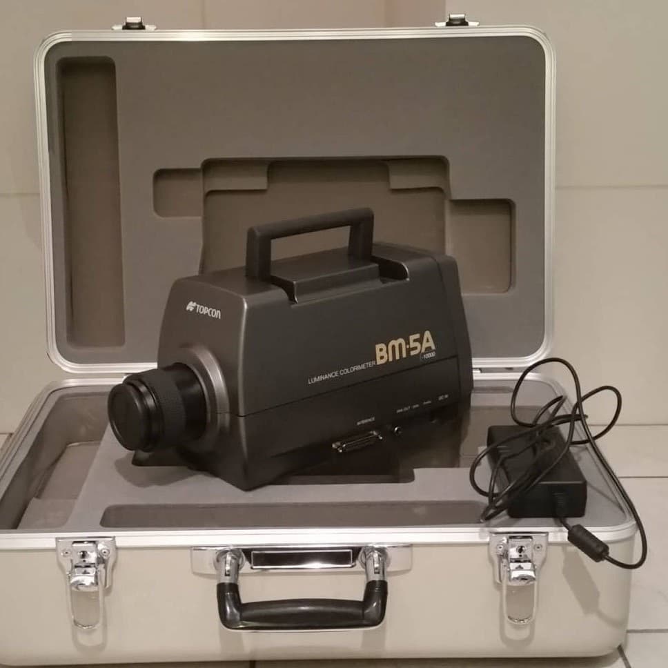 Topcon TOPCIN BM-5AC Luminance Chromaticity Meter Original Factory Agent Supply