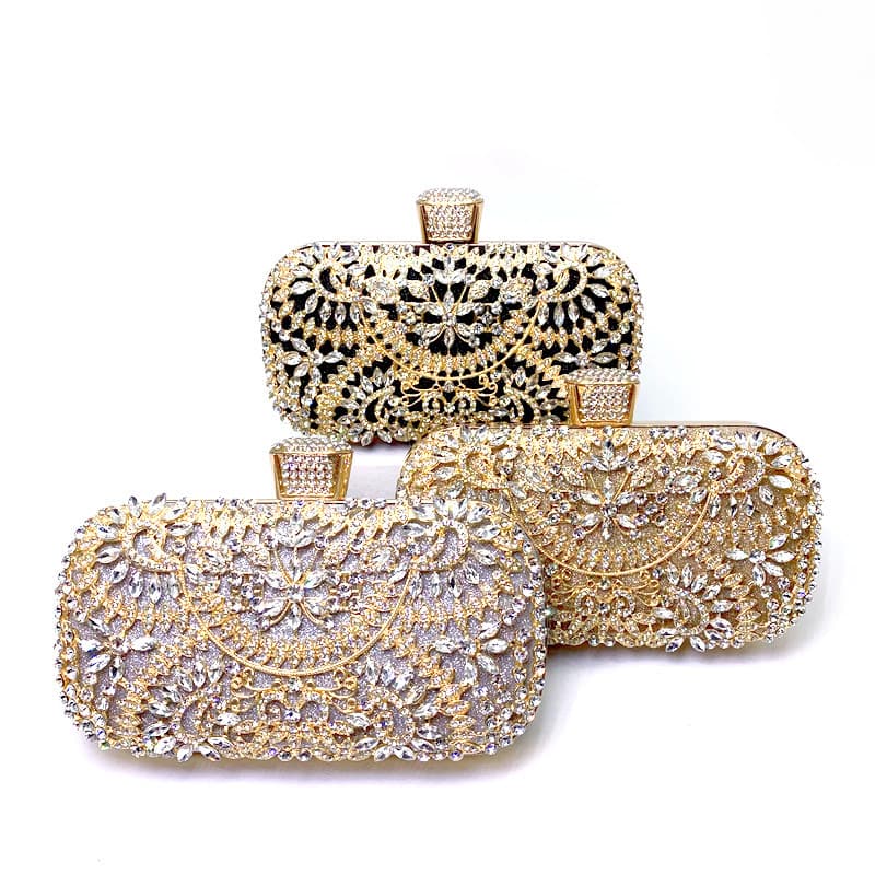 Elegant Evening Bag Suitable for Various Occasions Including Weddings and Parties, Fashionable Design Made from High-Quality Materials