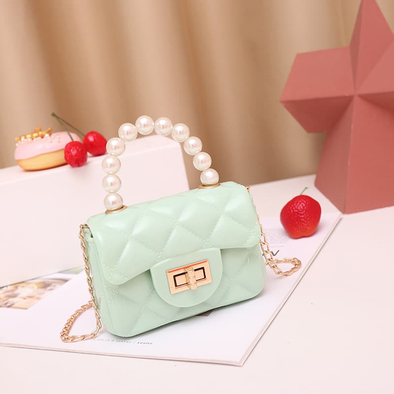 Jelly Bag 2023 New Style Ladies Bag Wholesale Fashion Chain Bag Pearl Handbag Small Bag