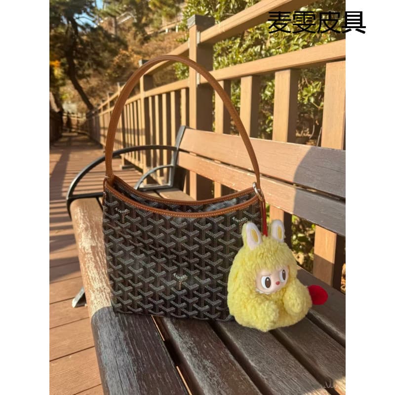 Goya Dog Tooth Hobo Mini Tote Bag Commuter Travel Shopping Bag Handheld Mini Bag New Style