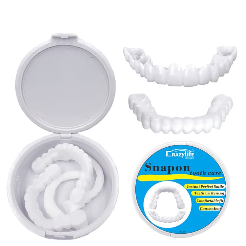 Crazylife Simulated Braces, New Plastic Braces, Simulated Braces, Temporary Denture Decorative Toys