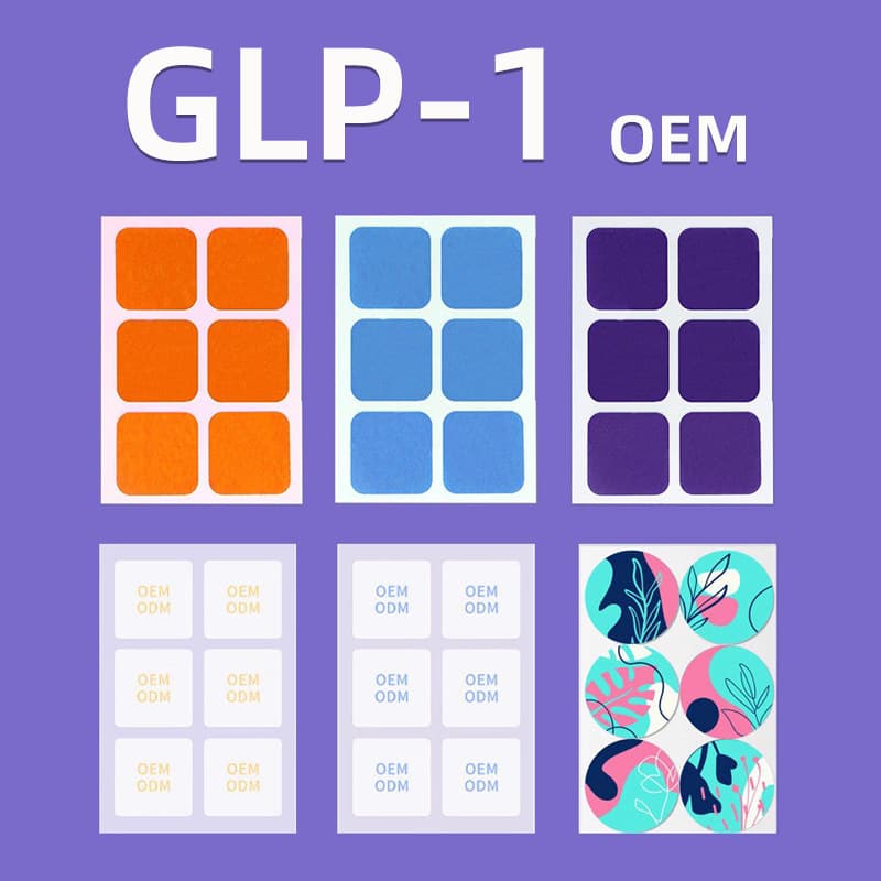 Cross-border GLP-1 patch sleep patch manufacturer customizes Sleep Patches plant essential oil NAD+ transdermal patches