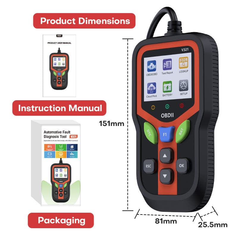 Car Fault Diagnostic Tool OBD Scanner Decoder Code Eraser Fault Light Reset Read Code Card Diagnostic Tool
