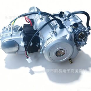 110 125CC Automatic Clutch Gasoline Off-Road Motorcycle Sand Cart Engine Electric and Kick Dual Start