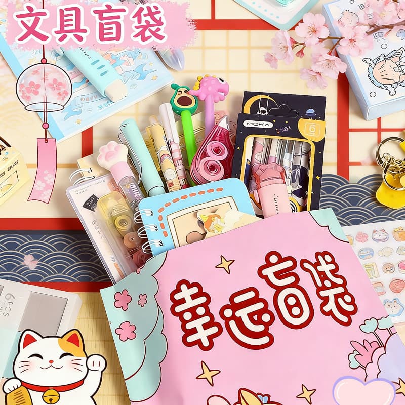 Stationery big blind bag school supplies primary school student prizes kindergarten small gifts student class rewards birthday gifts