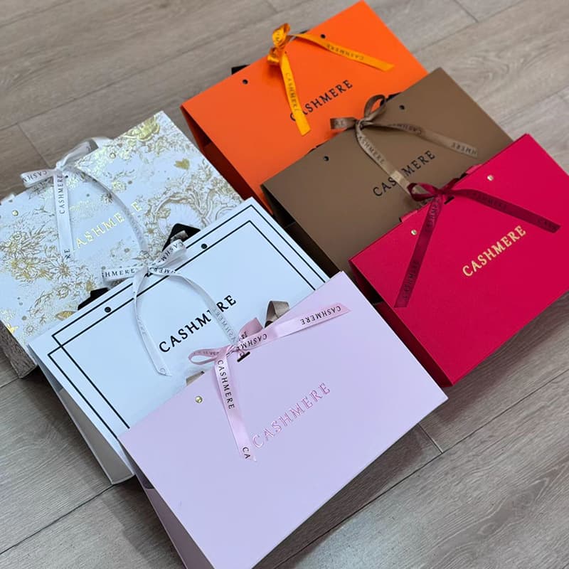 Thick winter scarf packaging ingot box set, high-end gift box, empty box, silk scarf, high-end gift box, birthday gift box