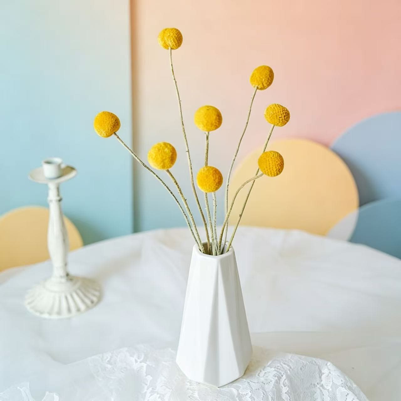 Gold ball dried flowers home decoration diy flower arrangements living room decorations shooting props dried flowers bouquets immortal flowers