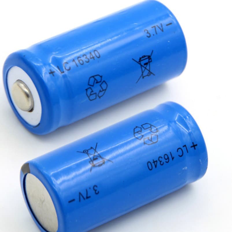 16340 Lithium Battery Cr123a Laser Pen Battery 3.7v High Brightness Flashlight Rechargeable