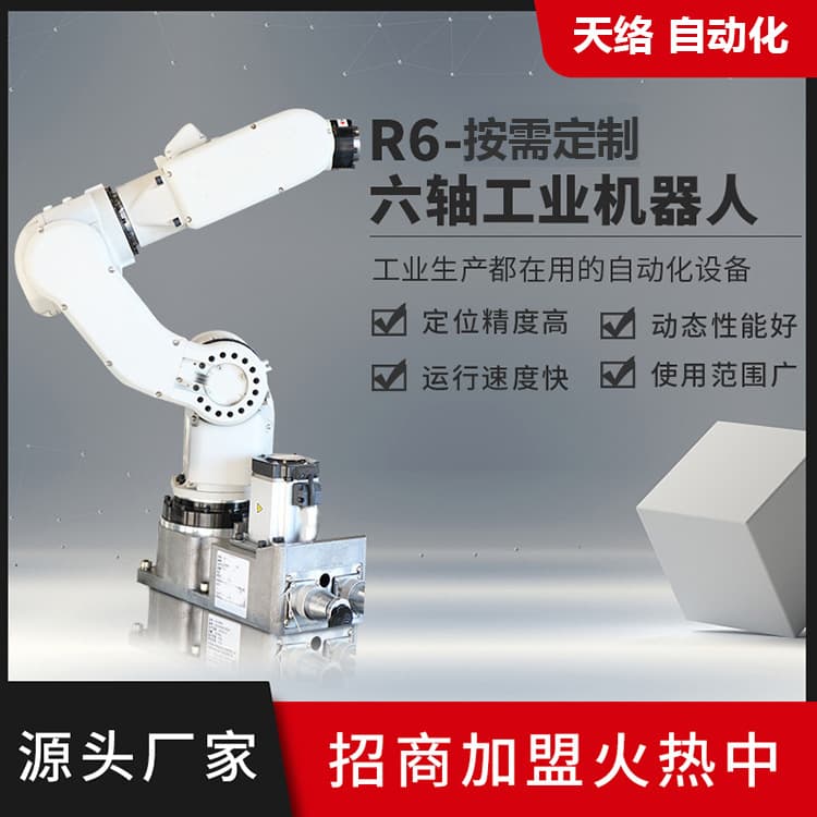 Tianluo Automation Equipment Electrical Six-Axis Parallel Industrial Robotic Arm-Style Robot Production Line Custom Manufacturer
