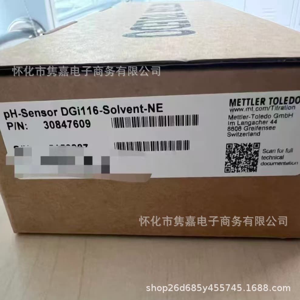 Mettler pH-Sensor DGi116-Solvent-NE Electrode 30847609 - Brand New, Price Negotiable