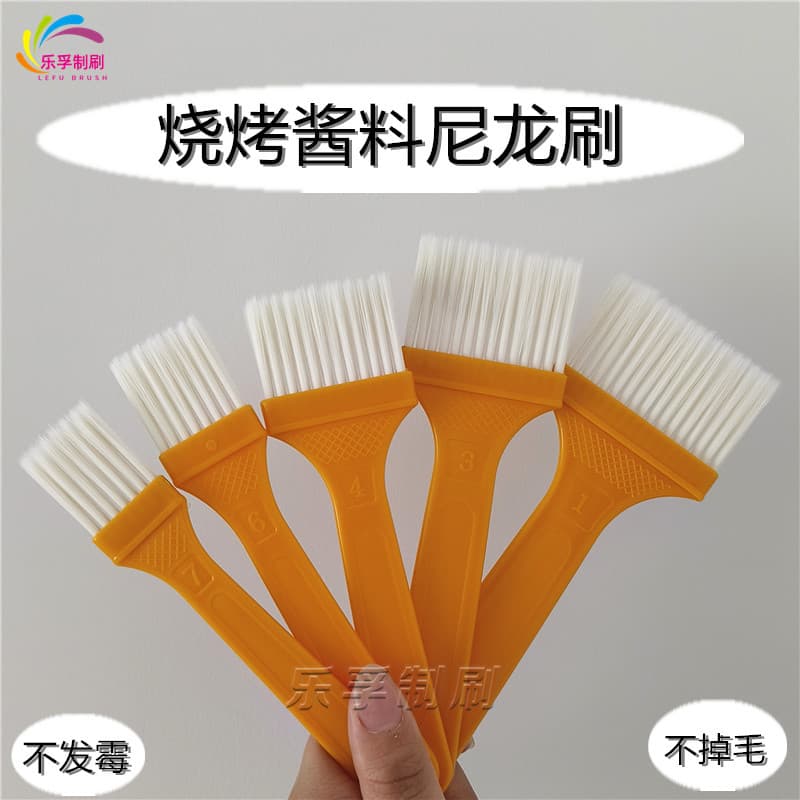 Thin-handled plastic board brush, dust sweeping brush, small barbecue brush, plastic-handled wire brush, dust removal brush, keyboard brush