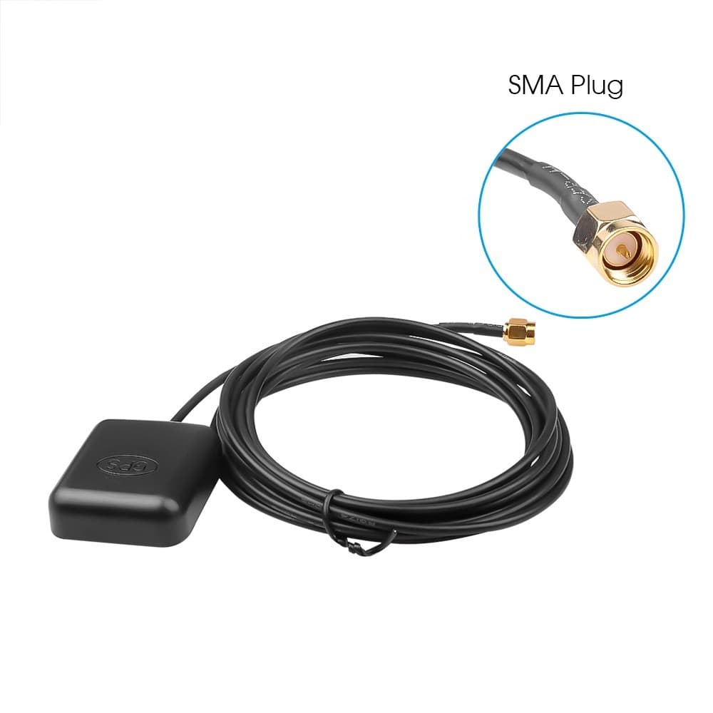 GPS Vehicle Positioning Antenna GPS + BeiDou Vehicle Navigation Signal Receiving Antenna DVD Navigation Positioning Antenna