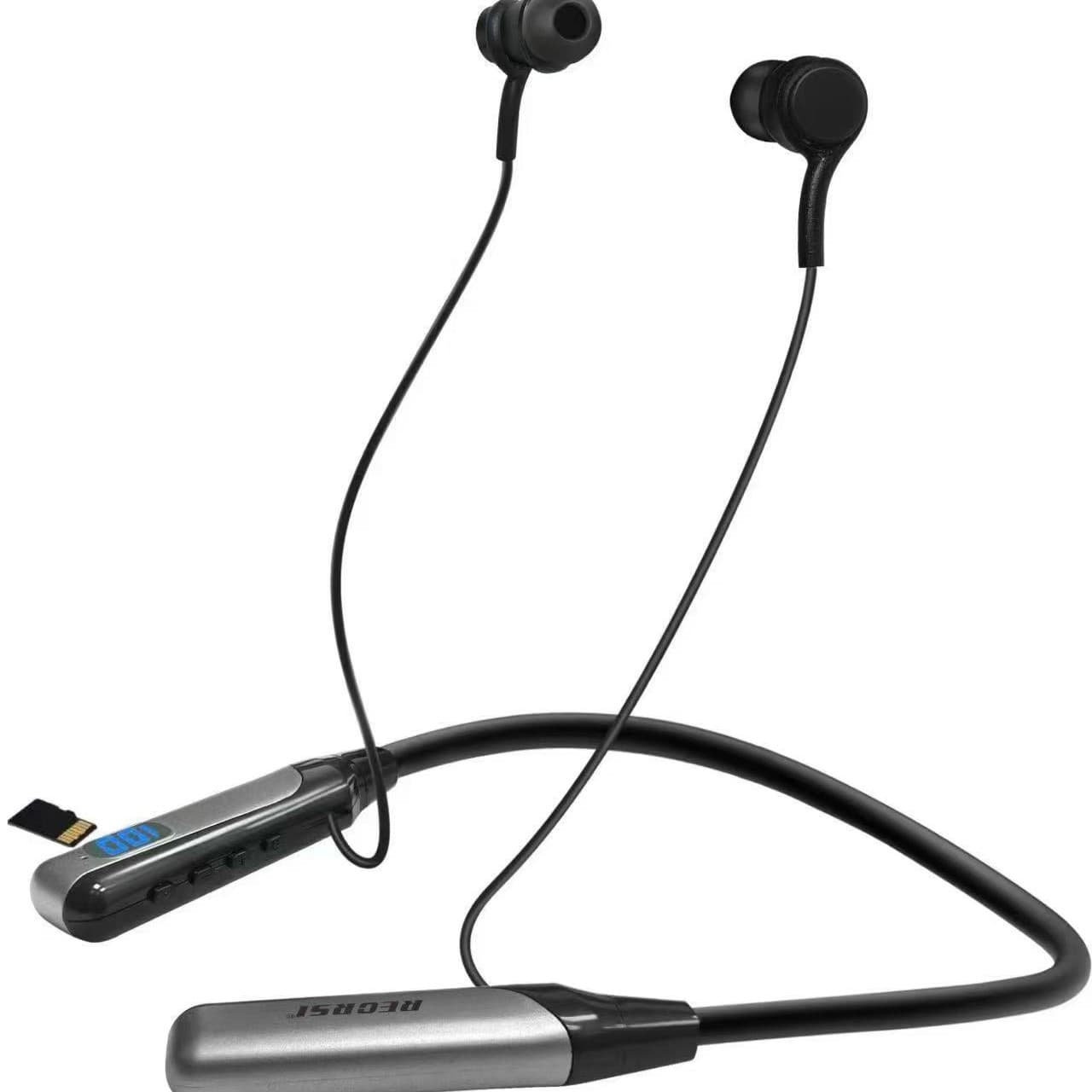 Bluetooth Neckband Earphones with Ultra-Long Standby and Noise Cancellation, Compatible with Apple and Huawei 5.3 Wireless In-Ear Sports Earphones