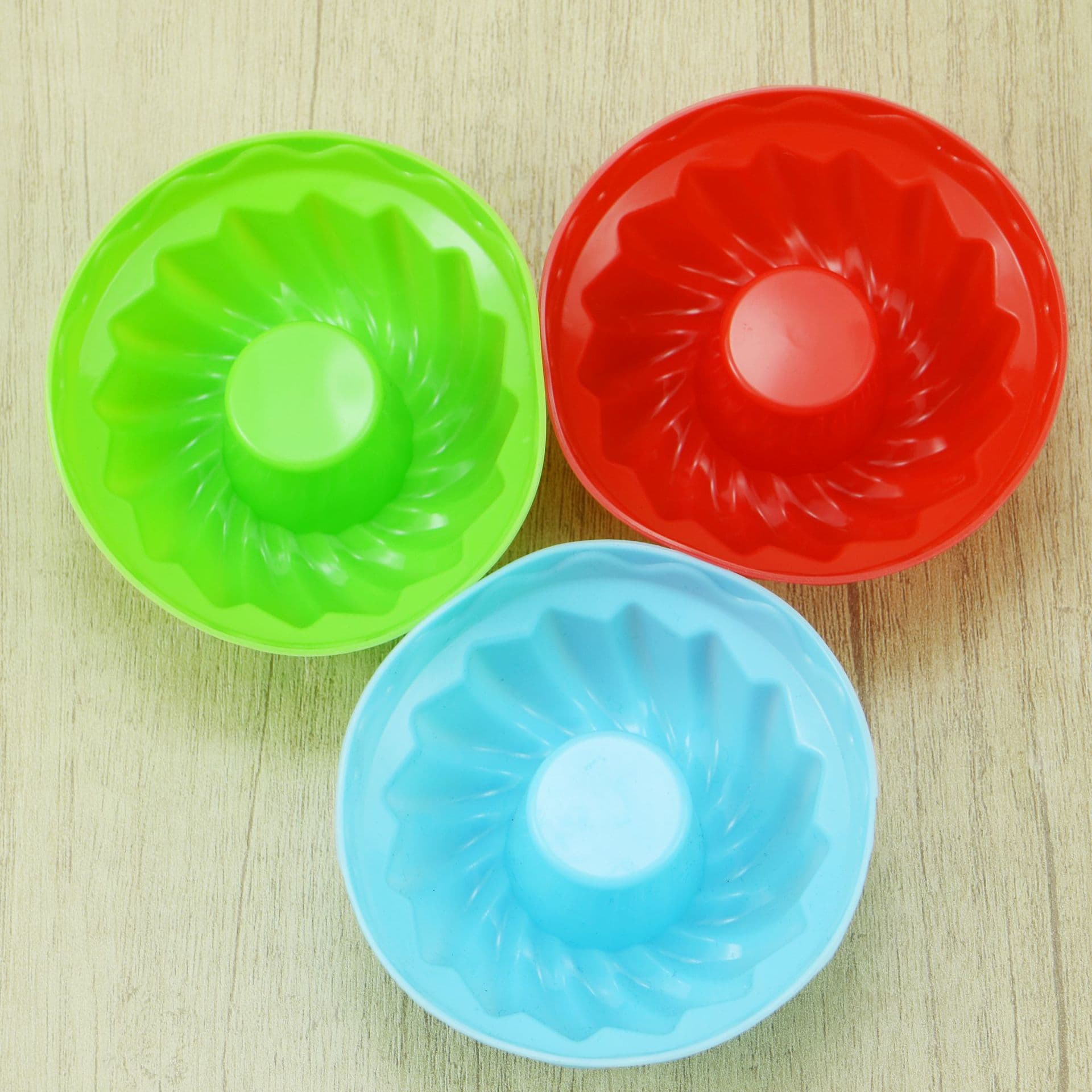 Xunwei Silicone Muffin Cup, Egg Tart Cake Mold, Angel Chiffon Cake Mold, Diameter 8cm, Jelly Mousse Mold