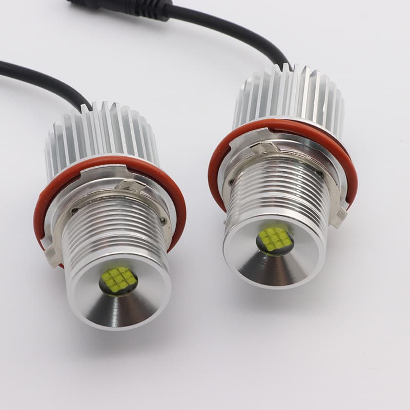 Compatible with BMW E87 E39 E60 E61 E63 E65 E66 E83 E53 45W Angel Eye Headlight