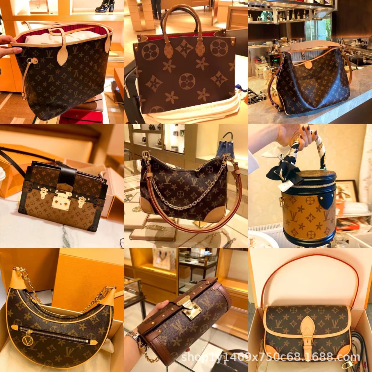 26-Year-Old Men's Genuine Leather Waist Bag Chest Bag Crossbody Messenger Bag Handbag Women's Hanging Bag European and American Vintage