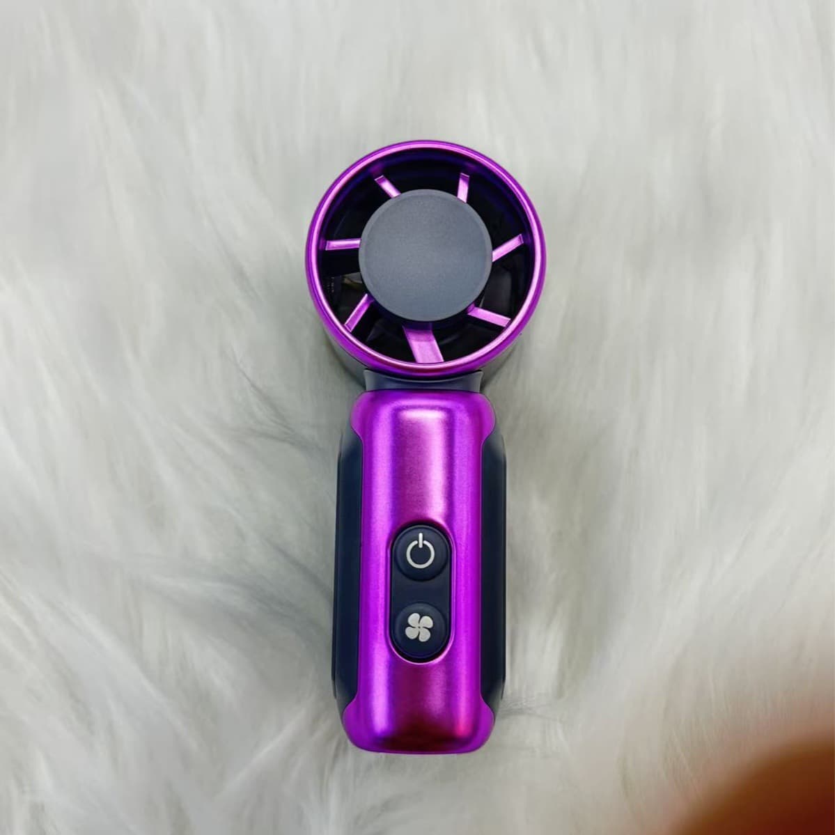 JF157 Mini Handheld Pocket Fan USB Rechargeable Small Fan High Wind Speed Portable Compact Cross-Border