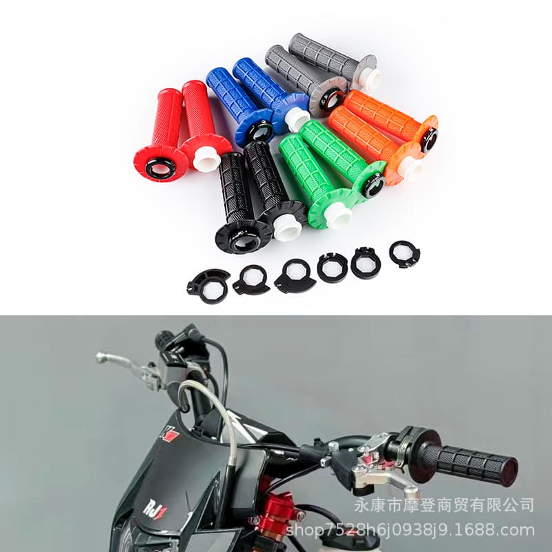Wholesale Handlebar Grips for Dirt Bike Motorcycle Accessories Hengjian Z300 Kove KTM Throttle Self-Locking Grip